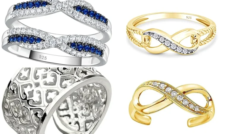 best adjustable infinity ring