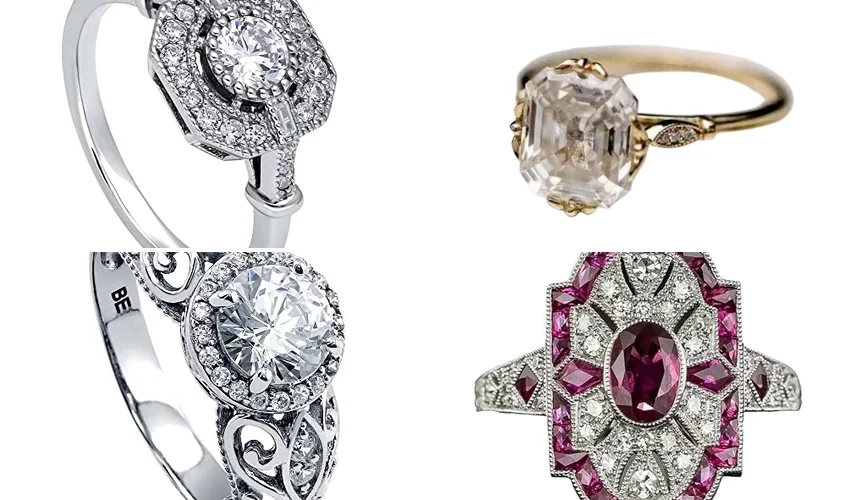 best art deco vintage ring