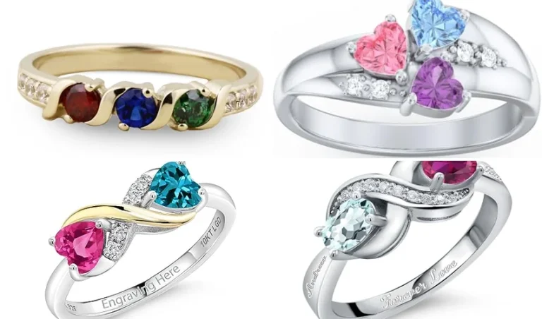 best birthstone ring with multiple stones