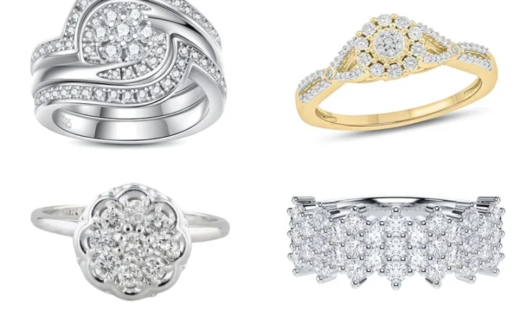 best cluster ring for small hands