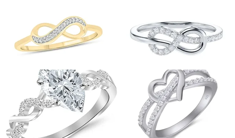 best diamond infinity ring for gift