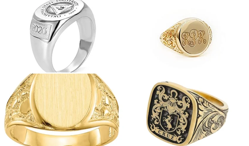 best engraved signet ring