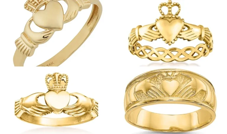 best gold claddagh ring handmade