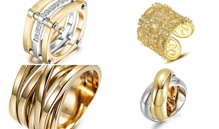 best gold cocktail ring for formal events