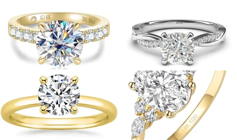 best gold engagement ring for women