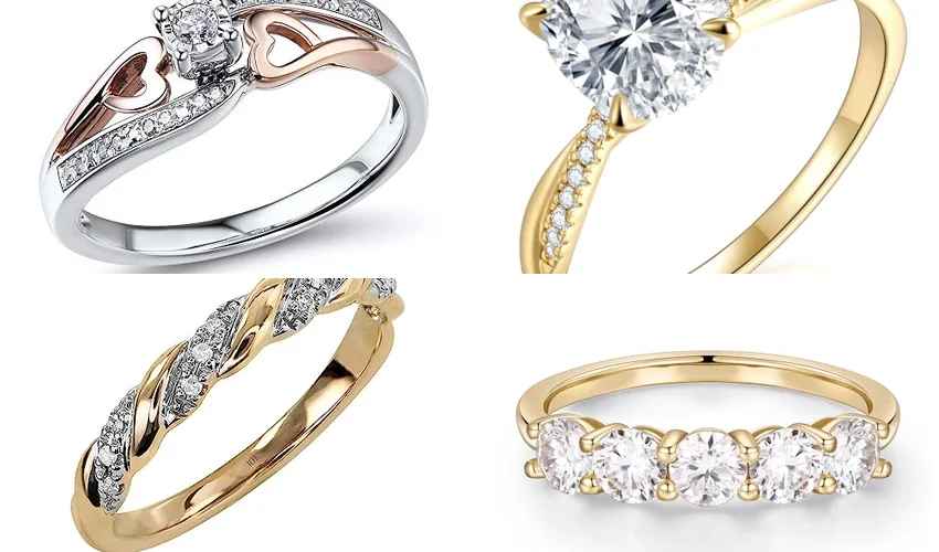 best gold promise ring for her