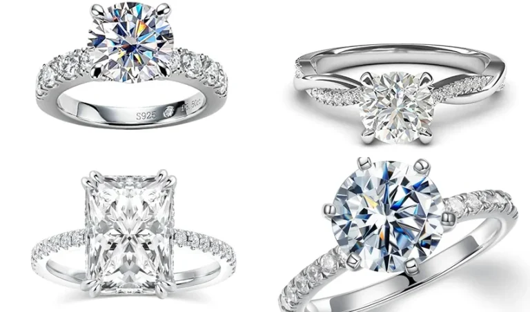 best moissanite engagement ring