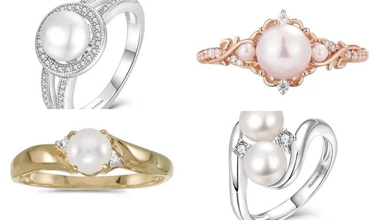 best pearl ring for engagement