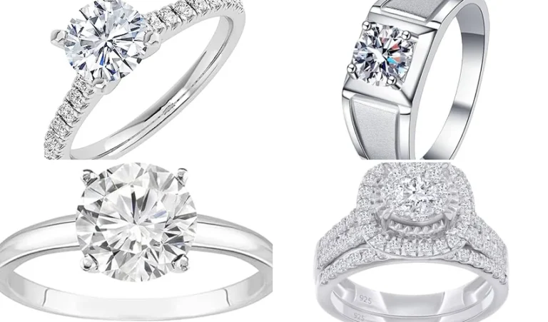 best round cut diamond ring