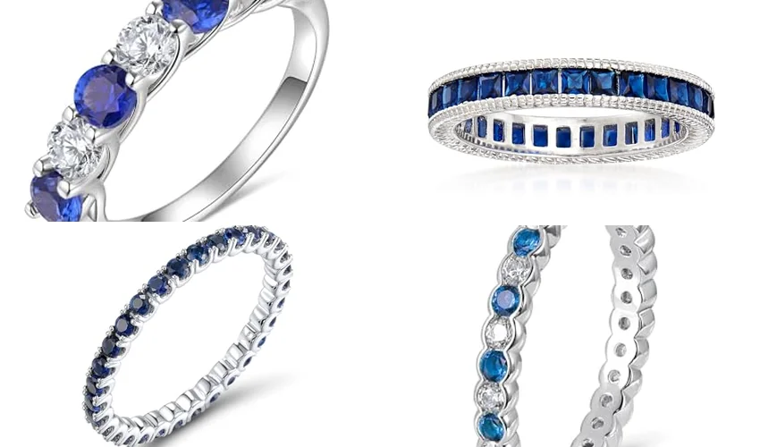 best sapphire eternity ring