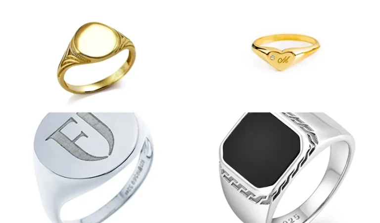 best signet ring for pinky finger