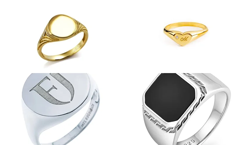 best signet ring for pinky finger