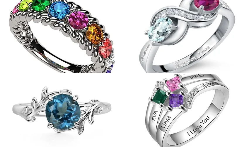 best silver birthstone ring for teens