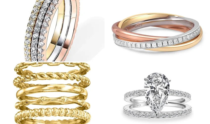 best stackable ring set for women