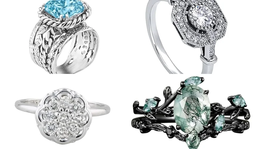 best vintage cluster ring for collectors